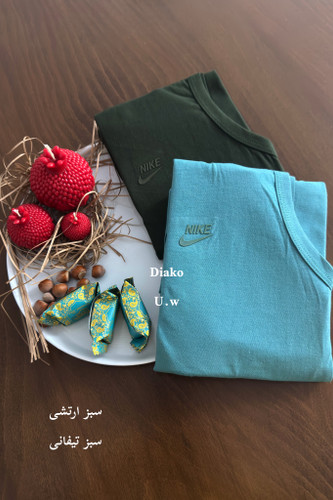 زیرپوش نخی آستین حلقه ای مردانه رنگی